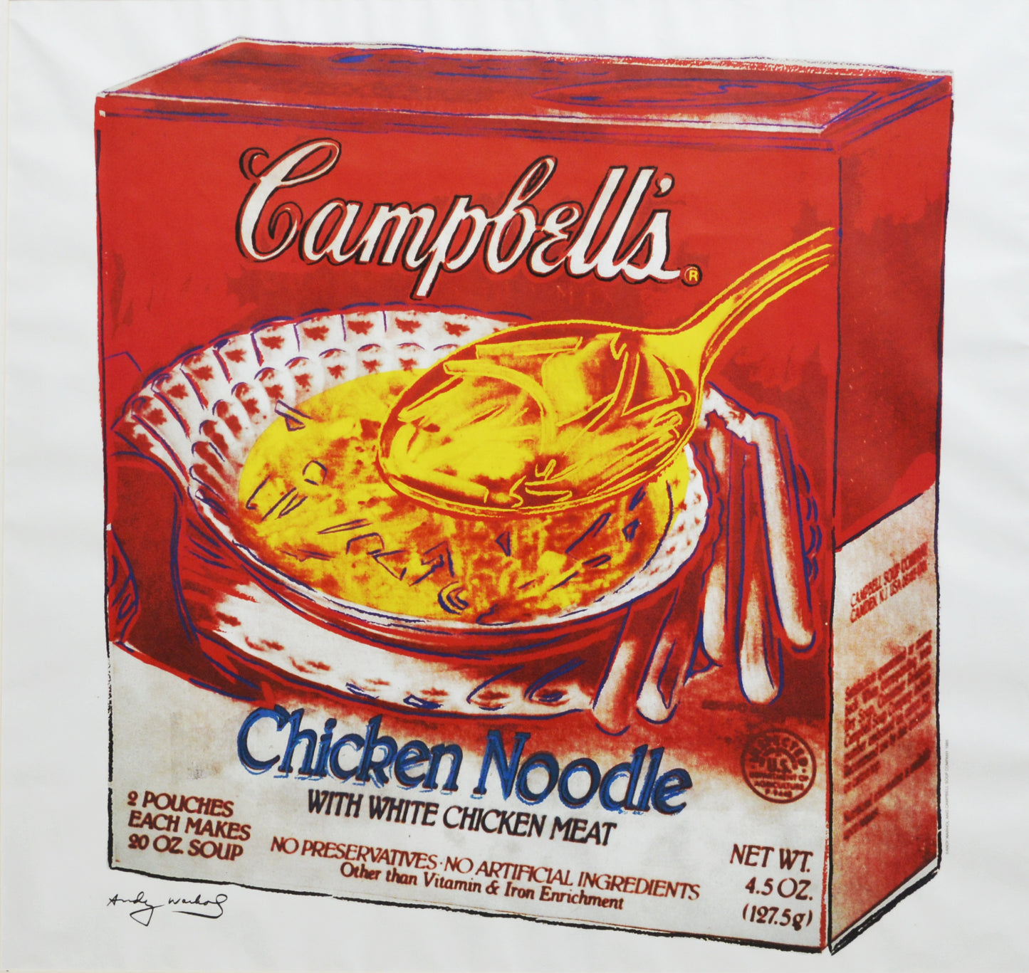 Andy Warhol, Campbell’s Chicken Noodle