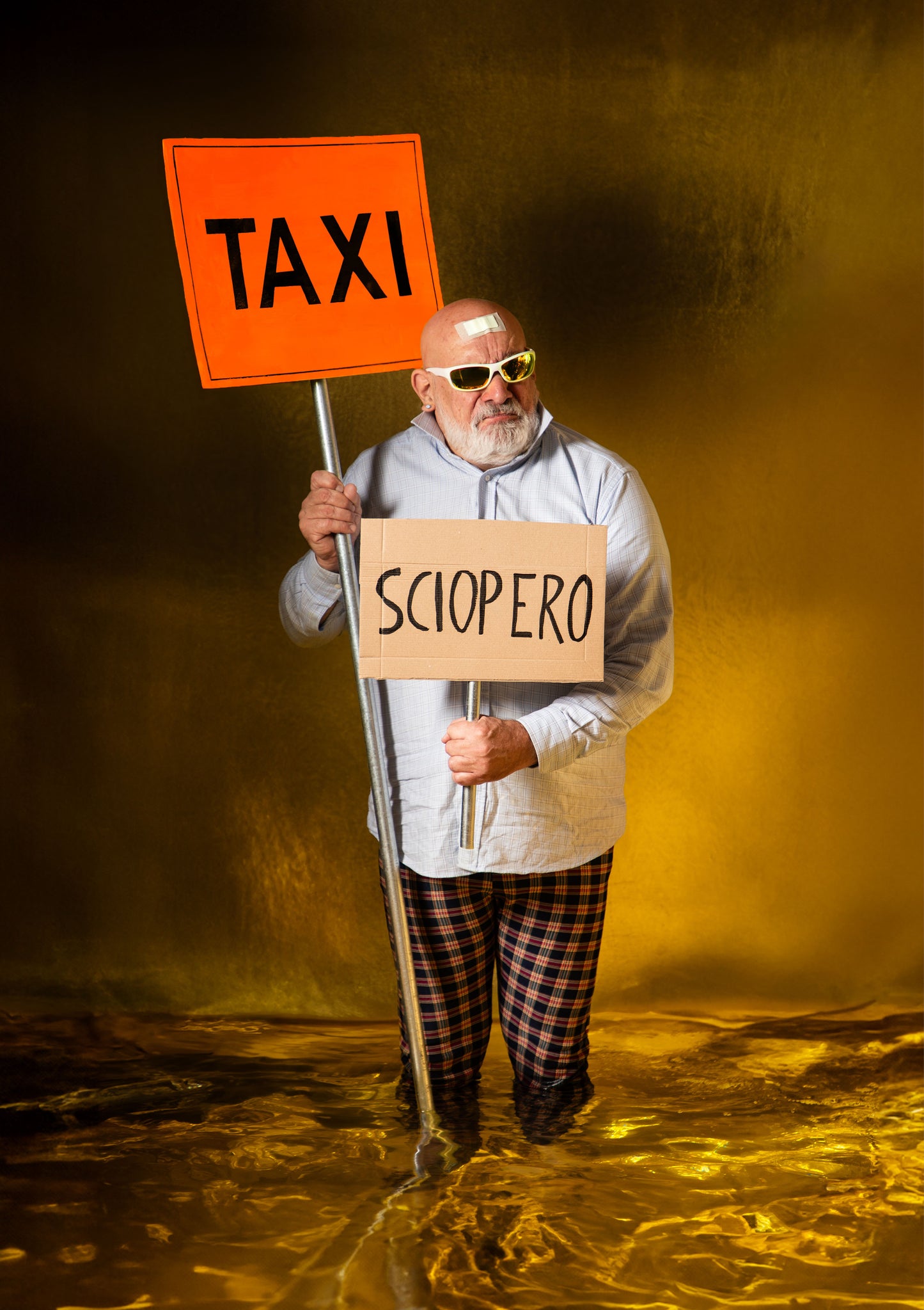 Fabrizio Spucches, Tassista