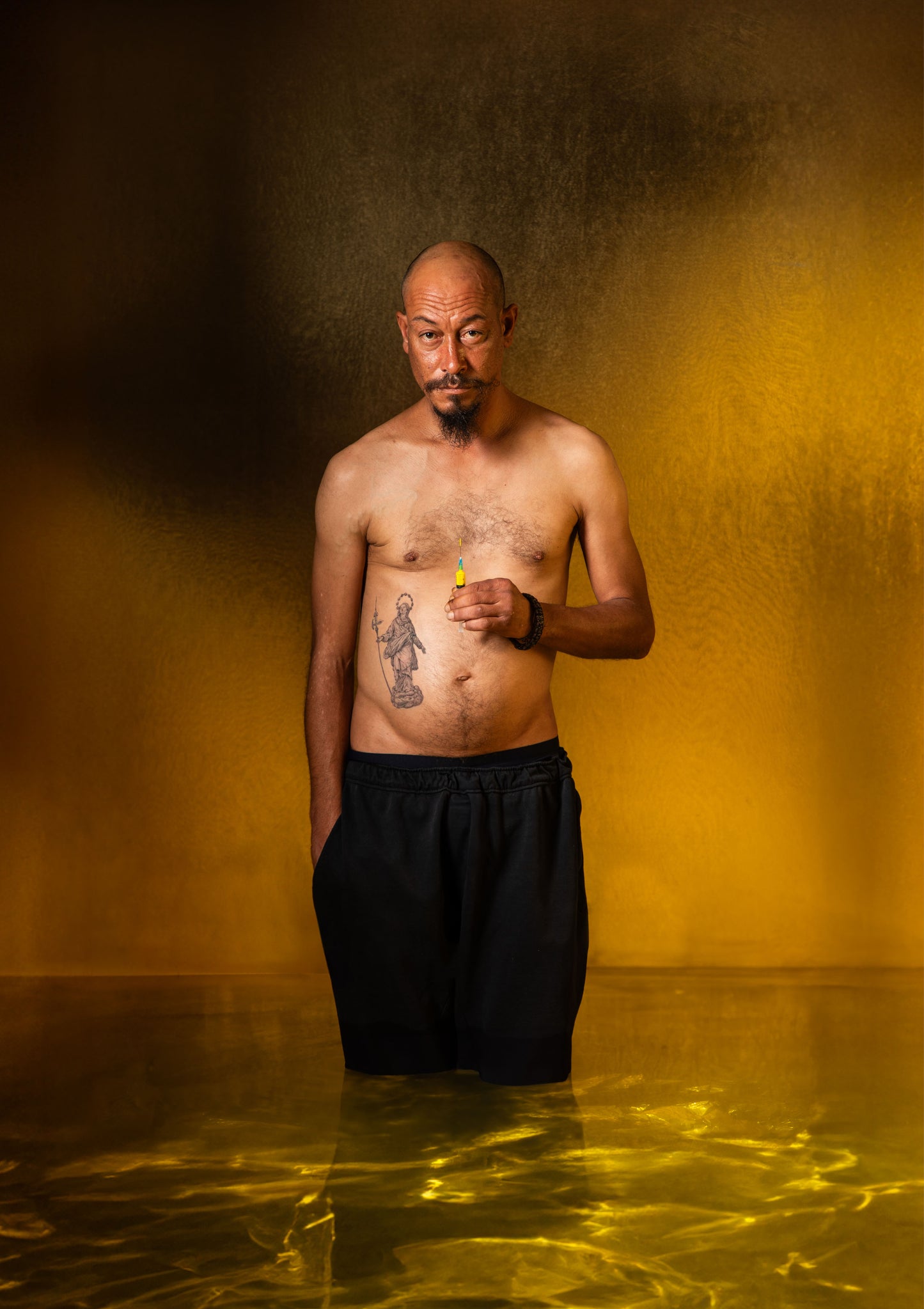 Fabrizio Spucches, Eroinomane
