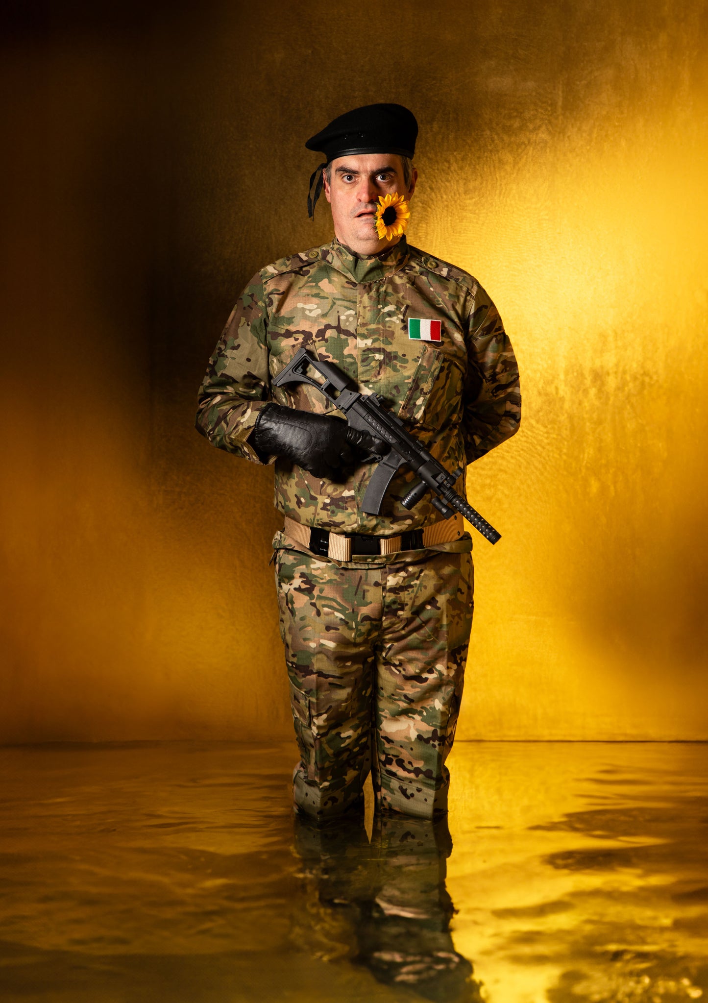 Fabrizio Spucches, Militare