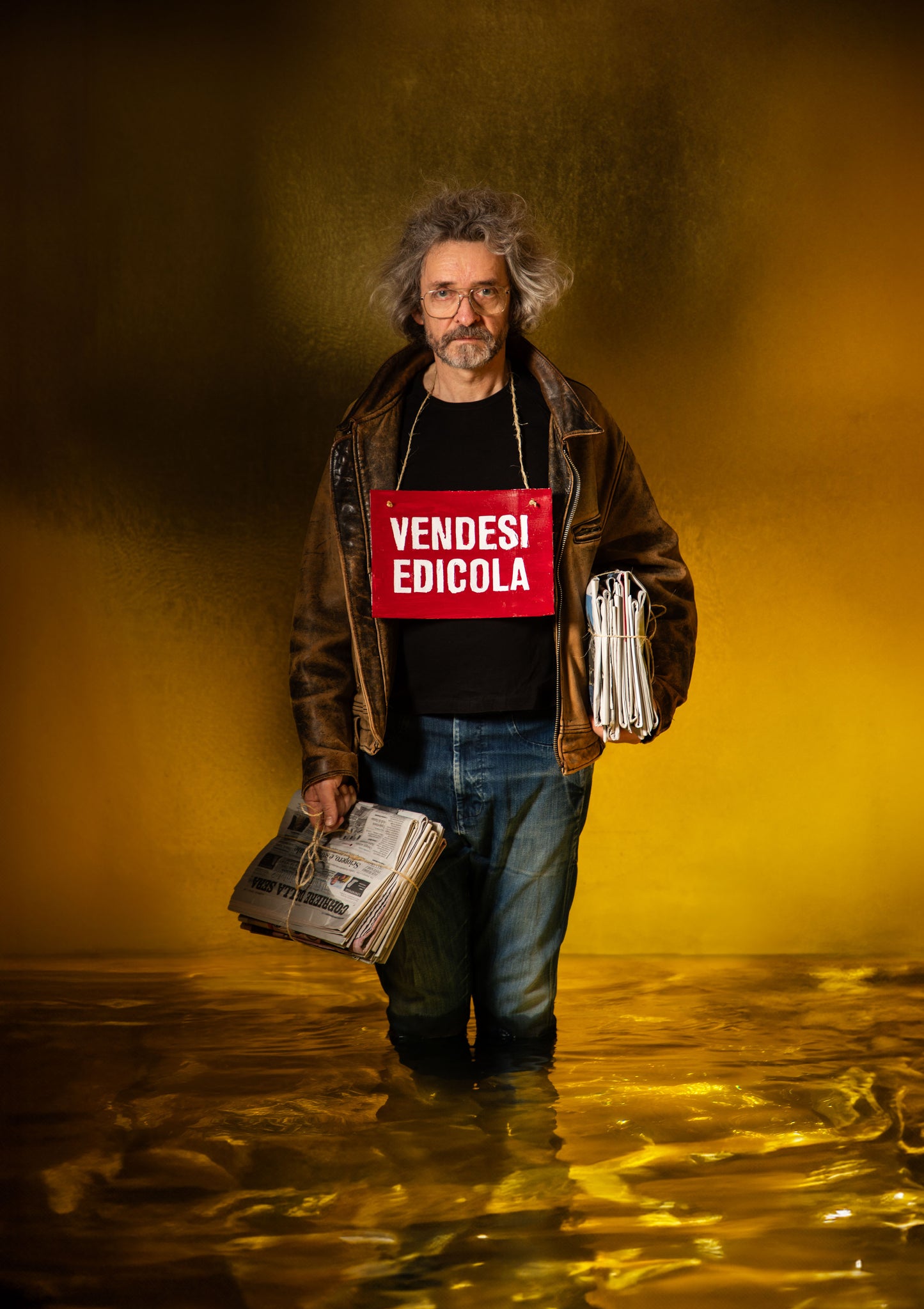 Fabrizio Spucches, Edicolante