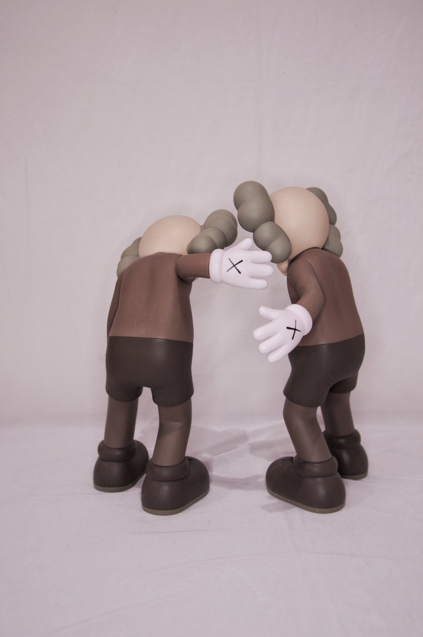 Kaws, Along the way – brown figure