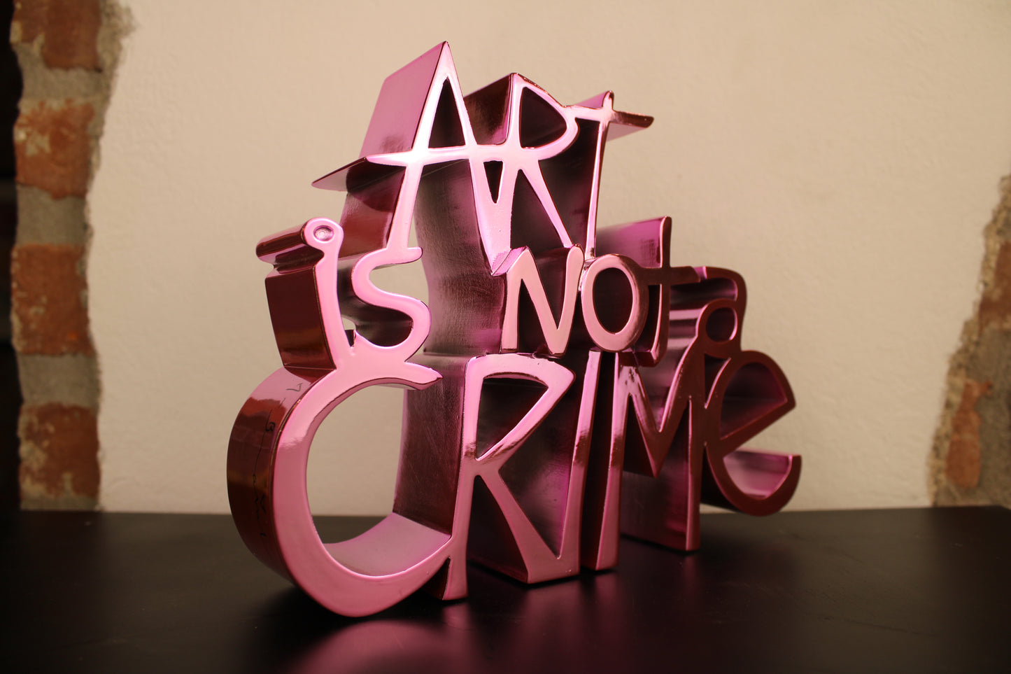 Mr. Brainwash, Art is not a Crime, Hard Candy, Pink