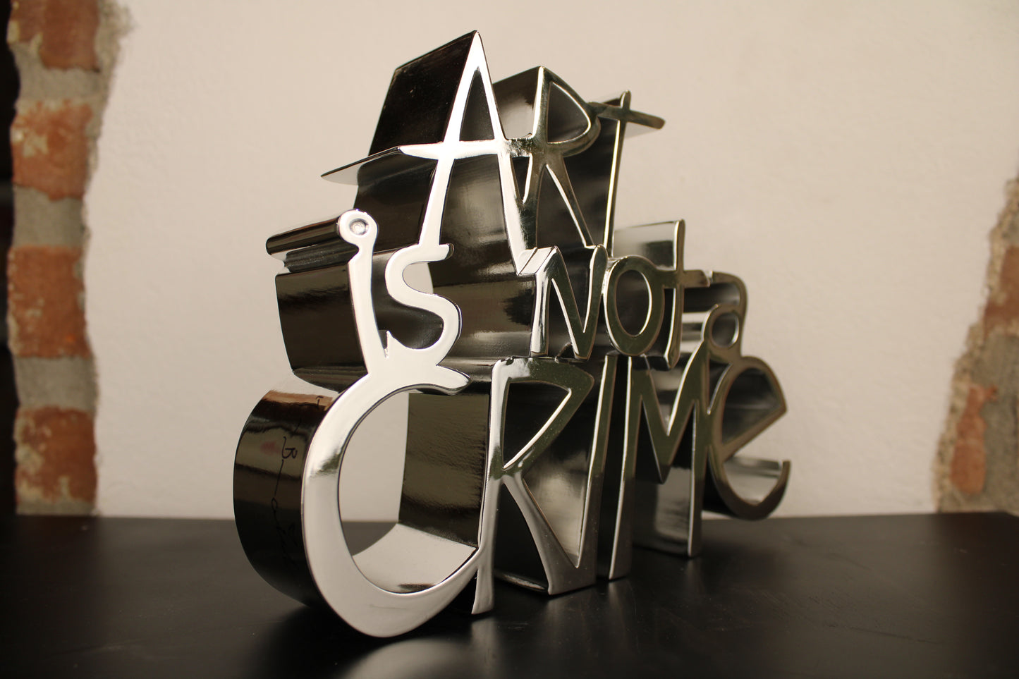Mr. Brainwash, Art is not a Crime, Hard Candy, Silver