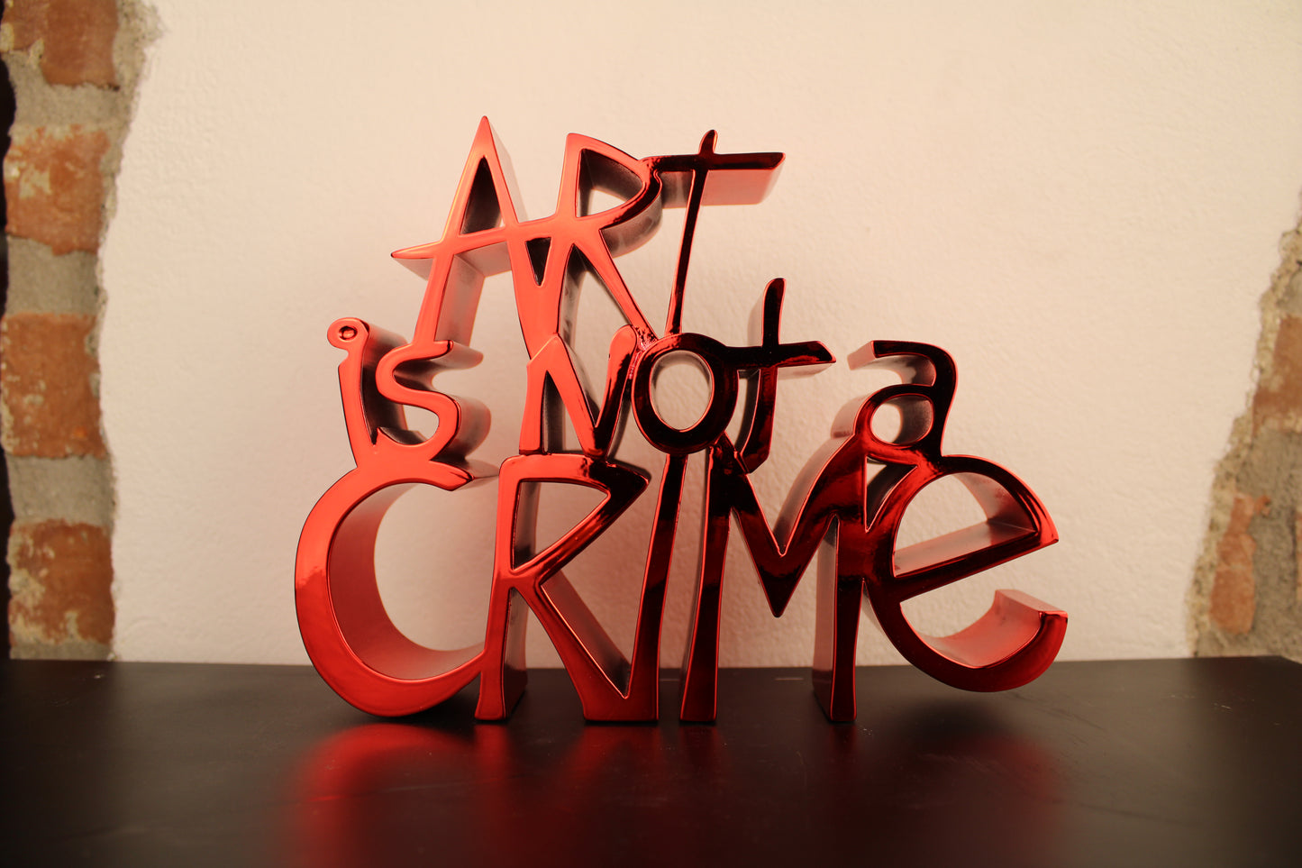 Mr. Brainwash, Art is not a Crime, Hard Candy, Red