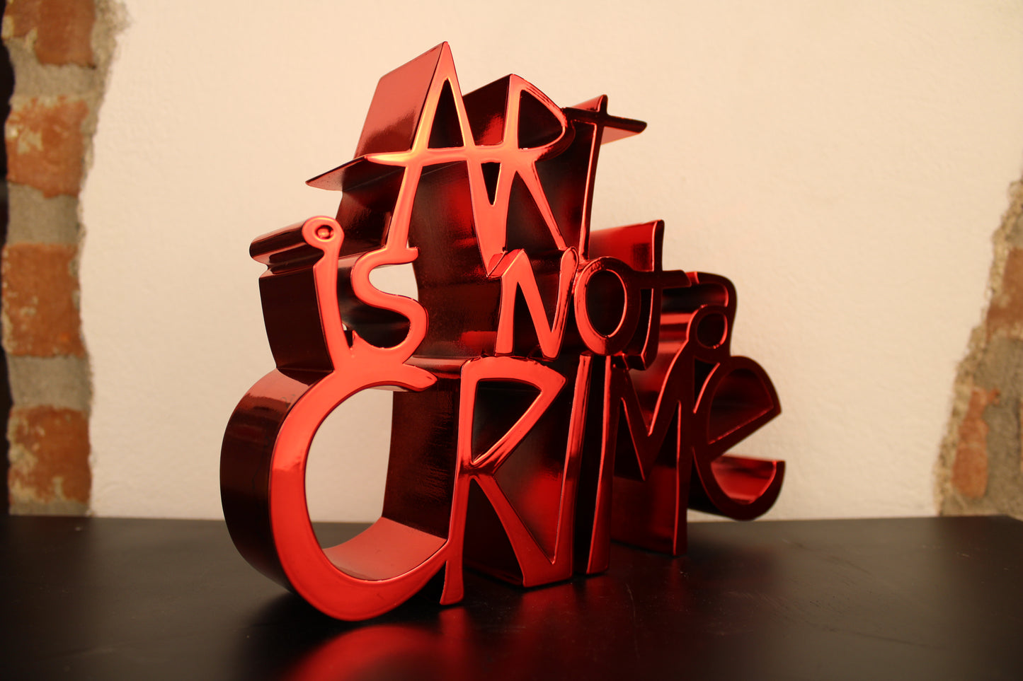 Mr. Brainwash, Art is not a Crime, Hard Candy, Red