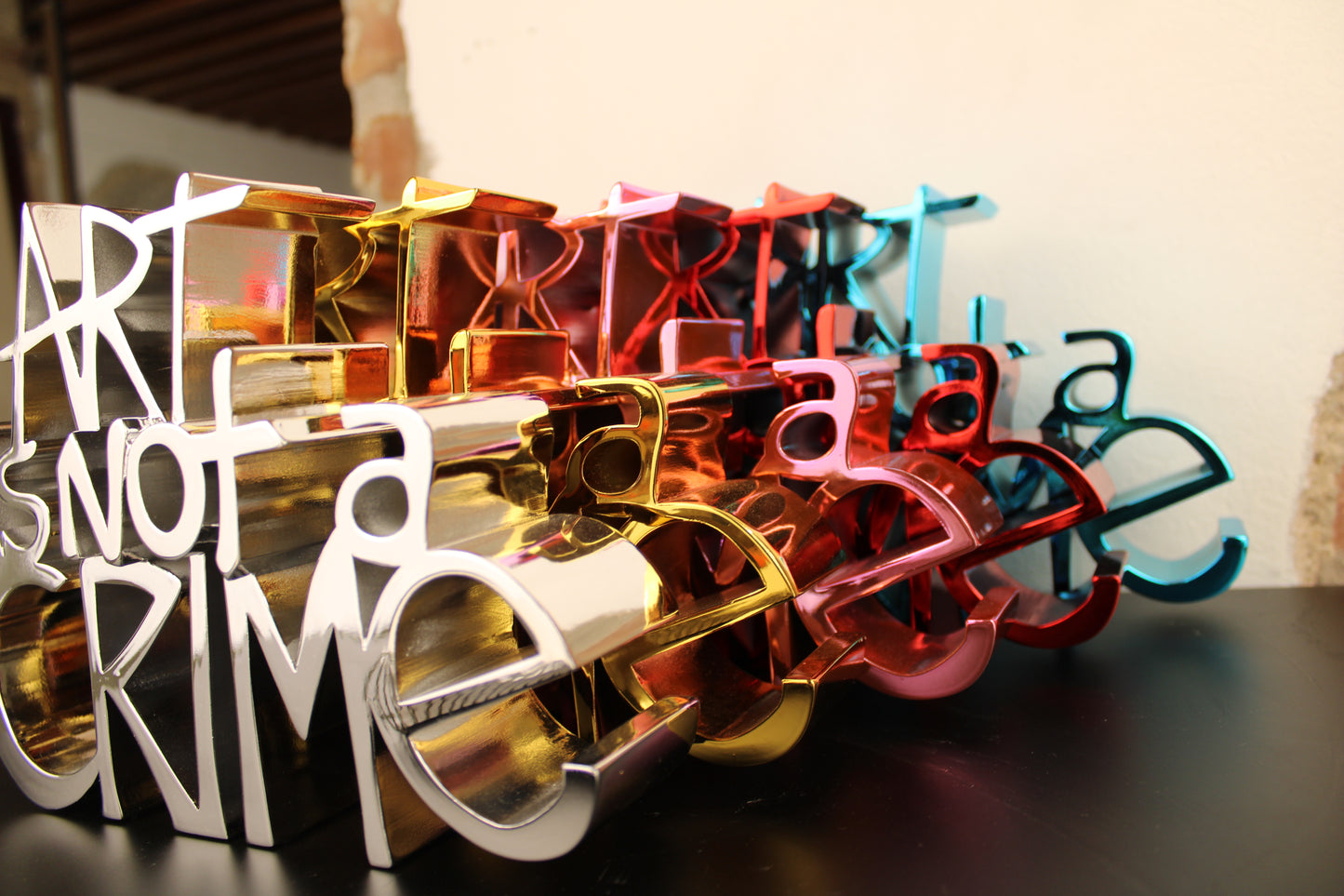 Mr. Brainwash, Art is not a Crime, Hard Candy, Gold