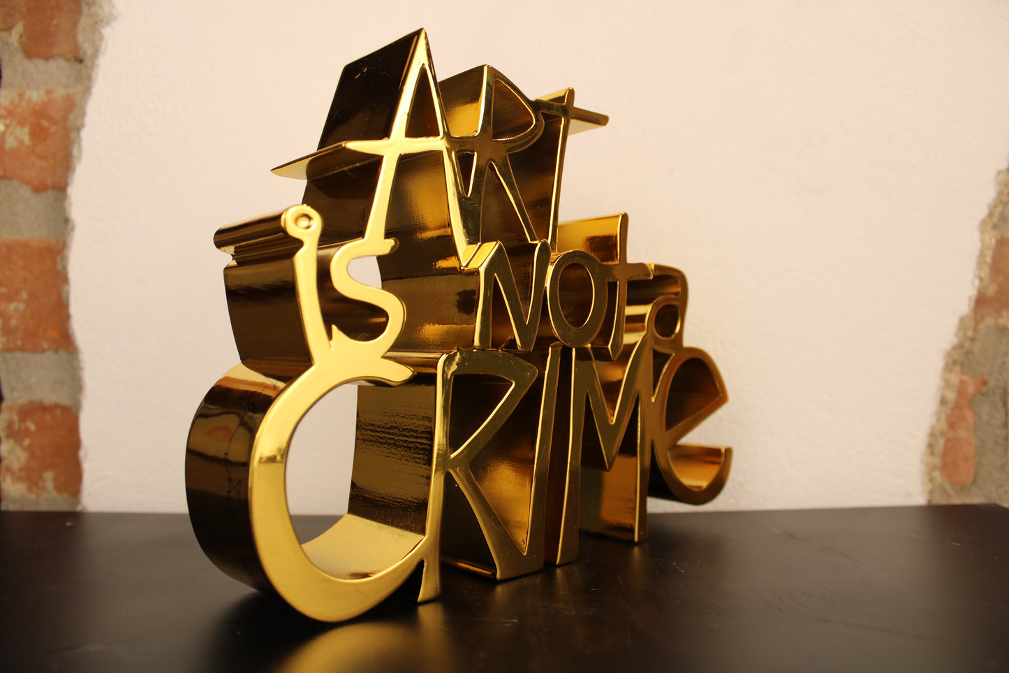Mr. Brainwash, Art is not a Crime, Hard Candy, Gold