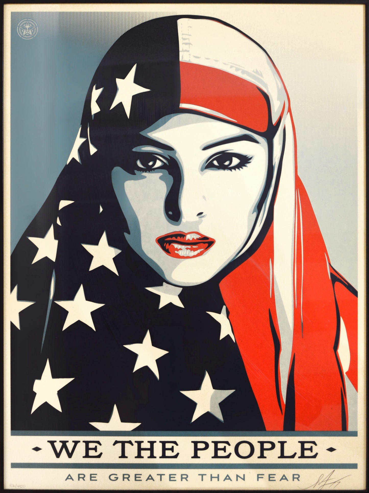 Obey, We, The People, are greater than fear