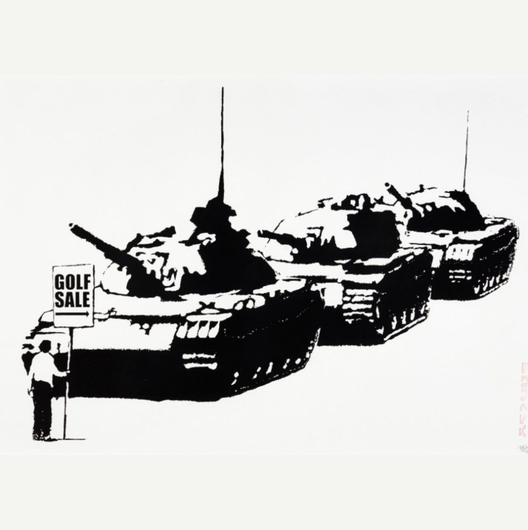 Banksy, Golf Sale