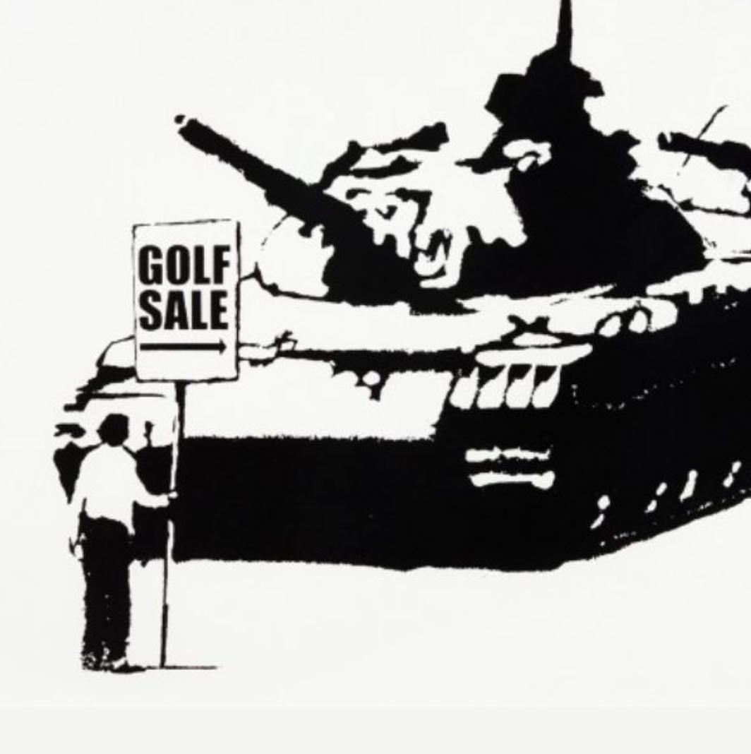 Banksy, Golf Sale