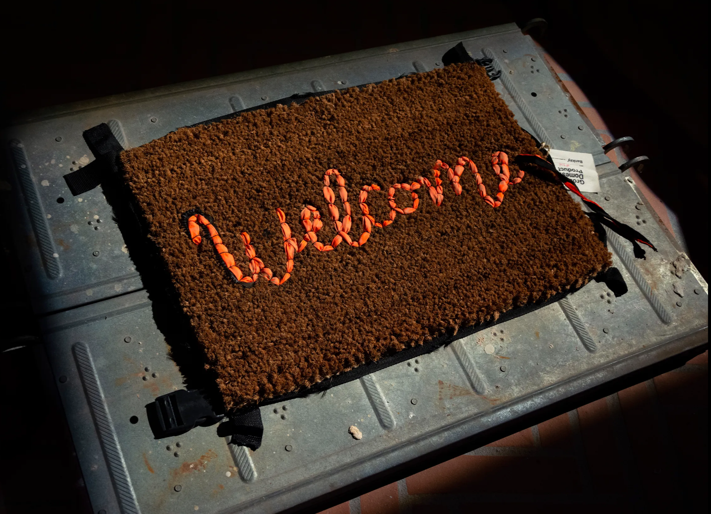 Banksy, Welcome Mat