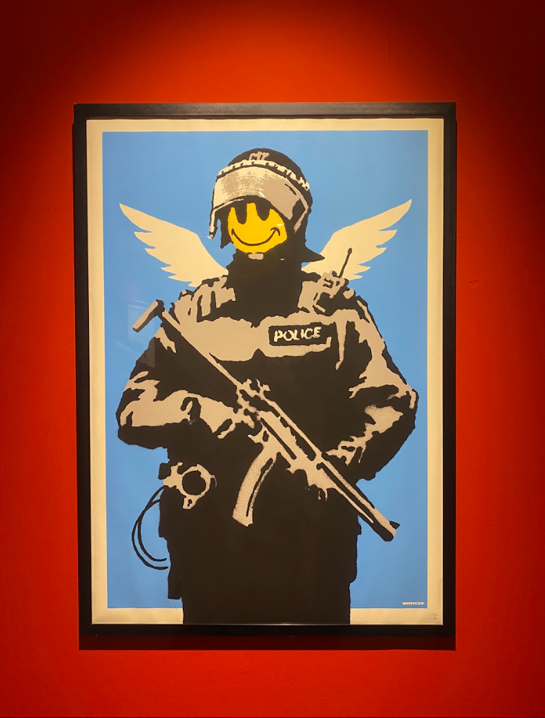 Banksy, Flying Copper