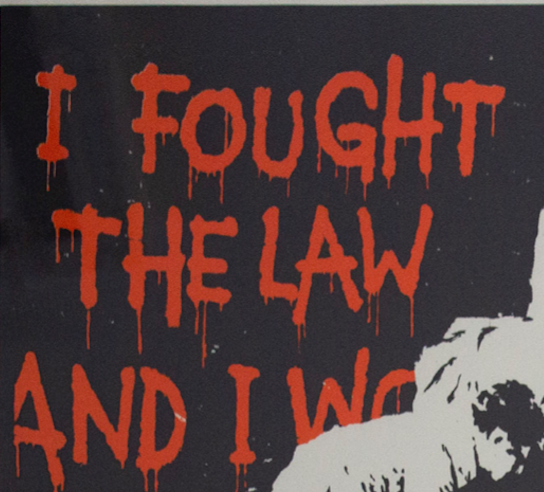 Banksy, I fought the law