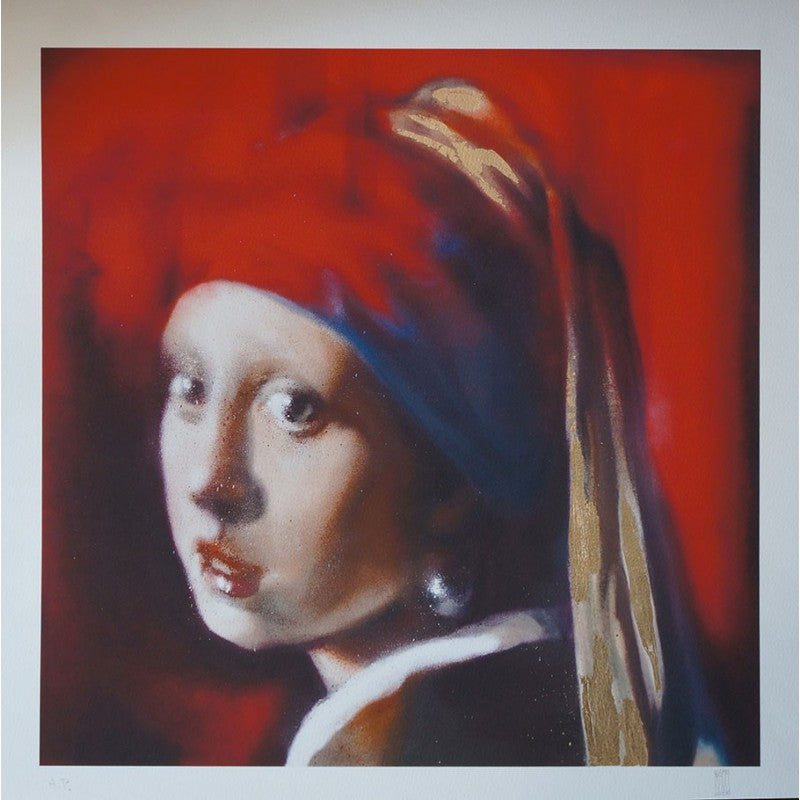 Andrea Ravo Mattoni, La Ragazza con l’orecchino di perla – Vermeer