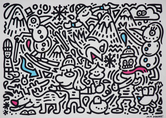 Doodle Art e Noodle Art: L'Evoluzione Creativa di John Blond