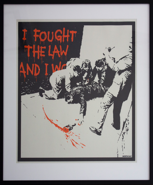 Banksy, I fought the law